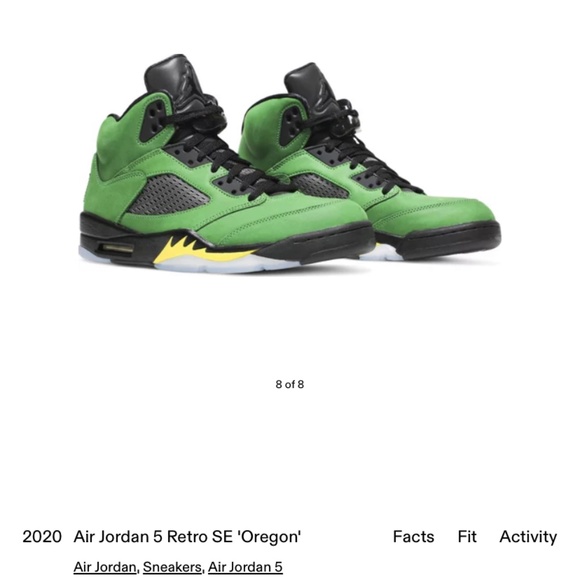 Jordan Other - Air Jordan 5 Retro SE 'Oregon '